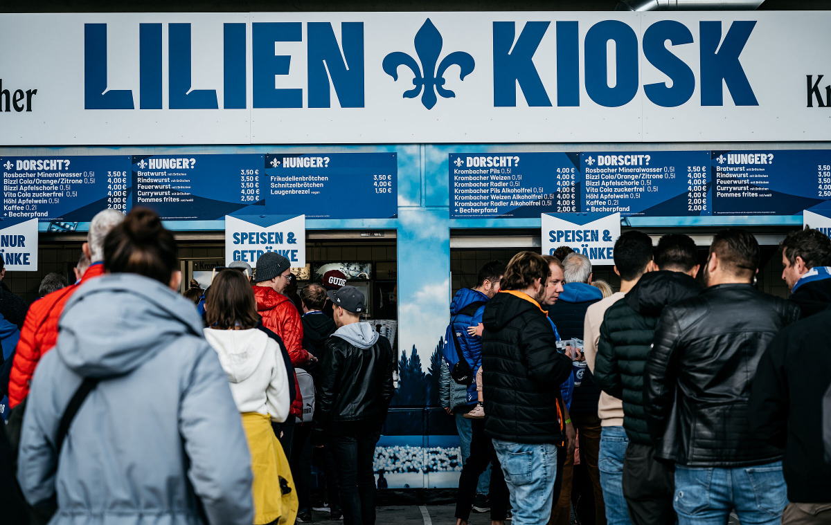 Freigetränk beim Test gegen Bayreuth