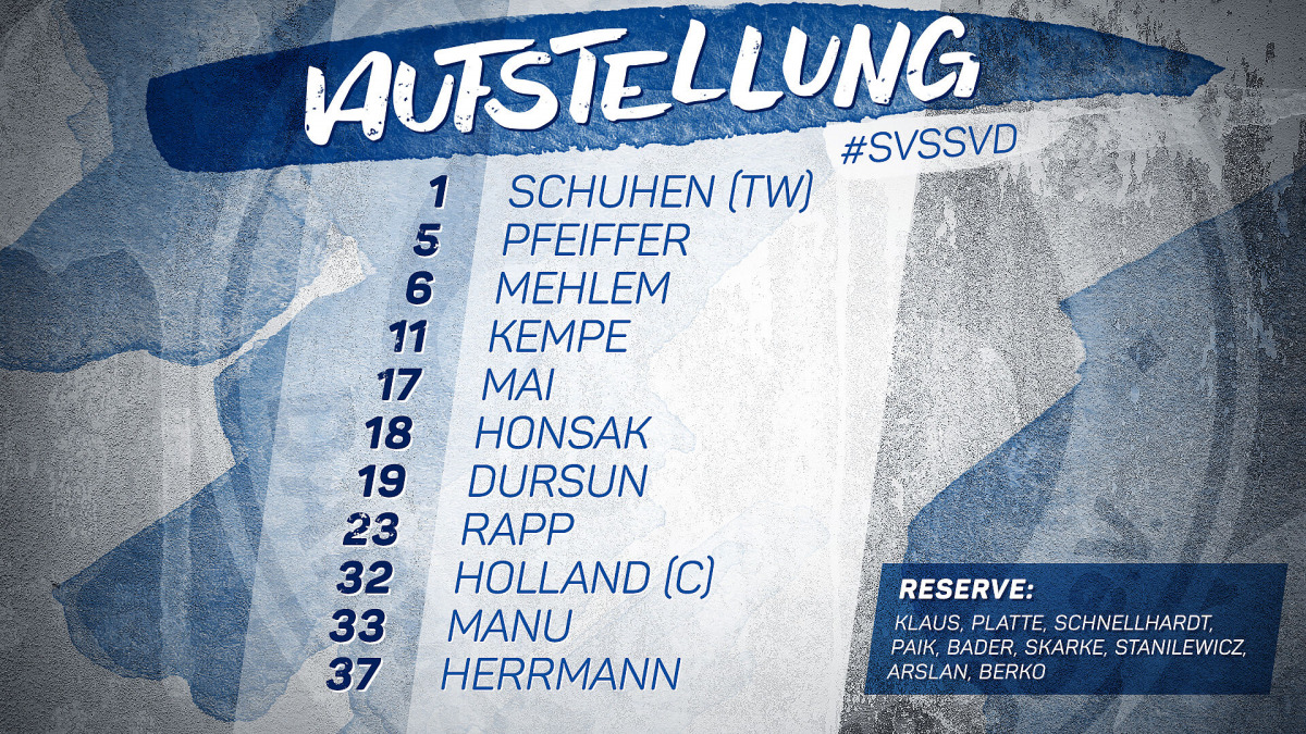 Fünf Wechsel in der Lilienelf