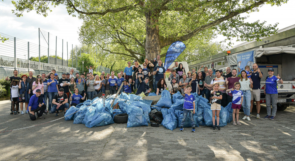 2. Clean-Up Day mit Krombacher