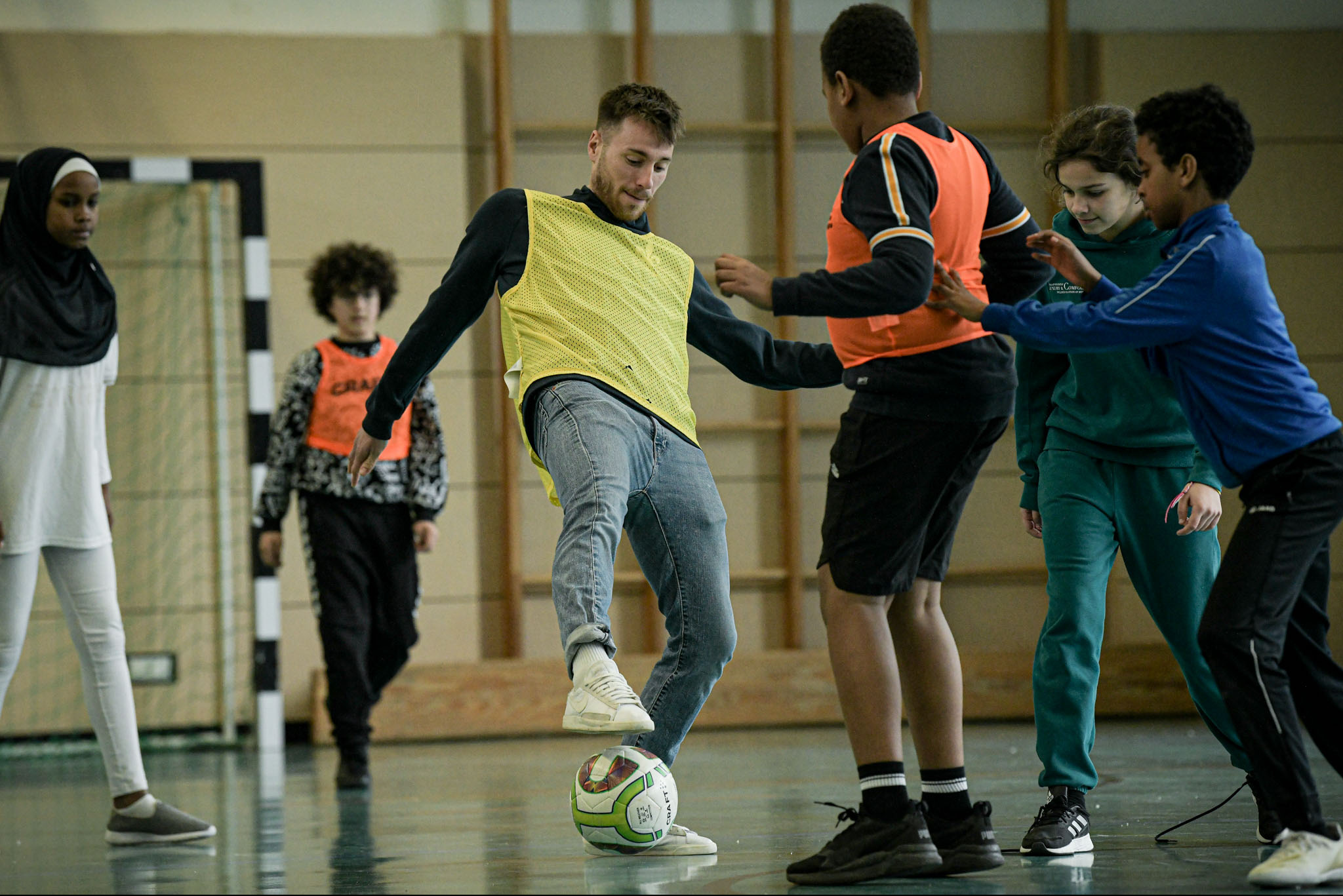 Matthias Bader besucht „Fußball trifft Kultur“