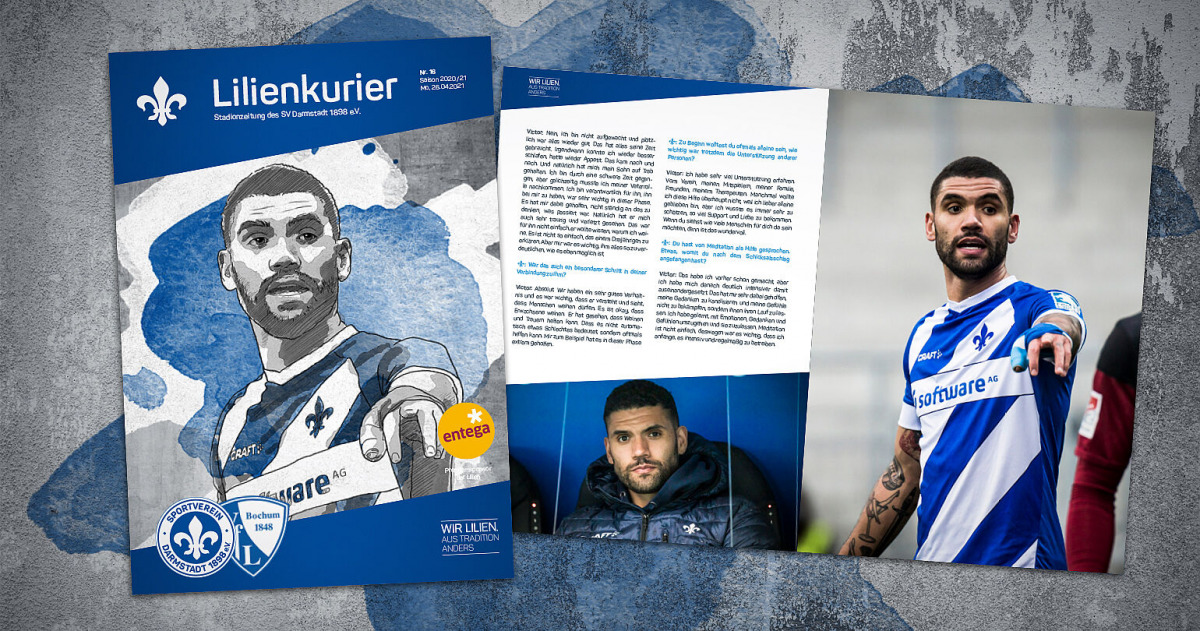 Lilienkurier zum Bochum-Spiel