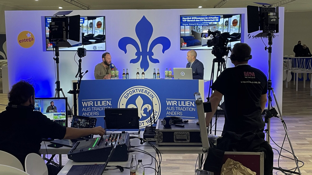 Virtueller VIP-Bereich zum Braunschweig-Spiel