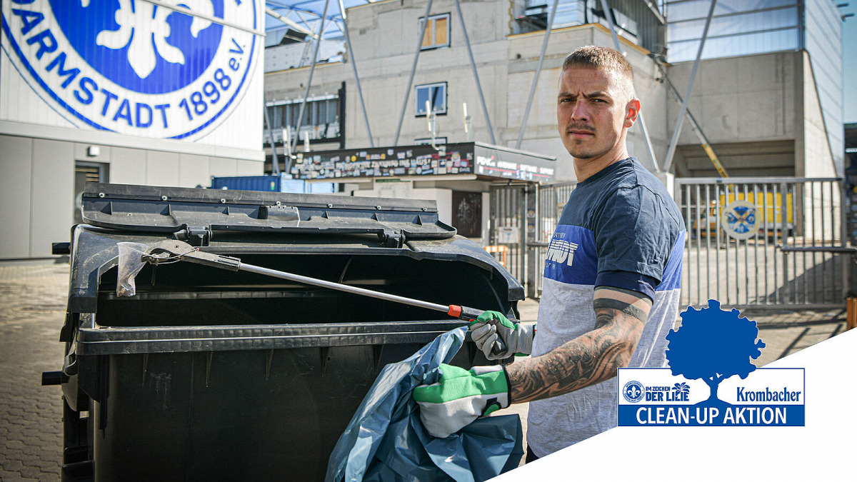 Anmeldestop: Clean-Up Day mit Krombacher