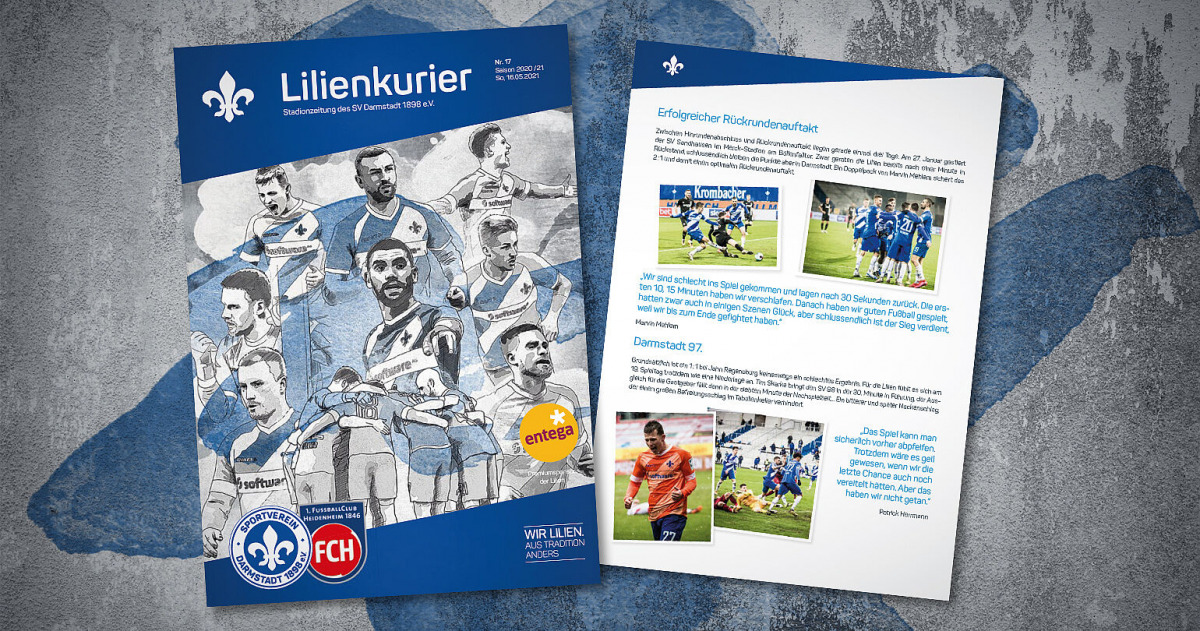 Lilienkurier zum Heidenheim-Spiel