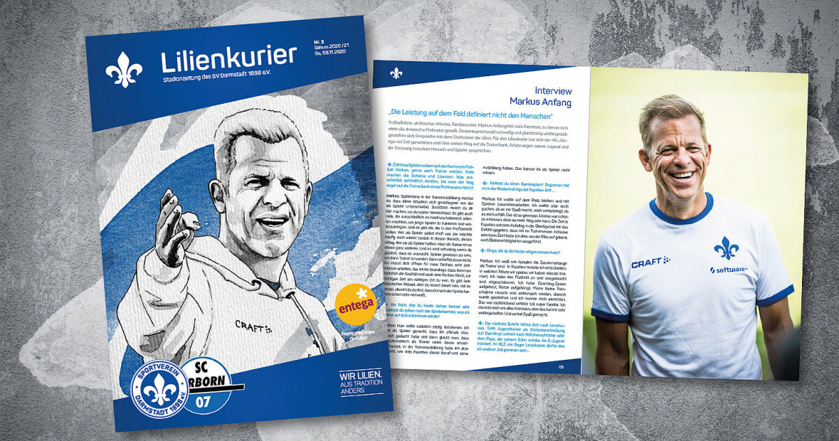 Lilienkurier zum Paderborn-Spiel