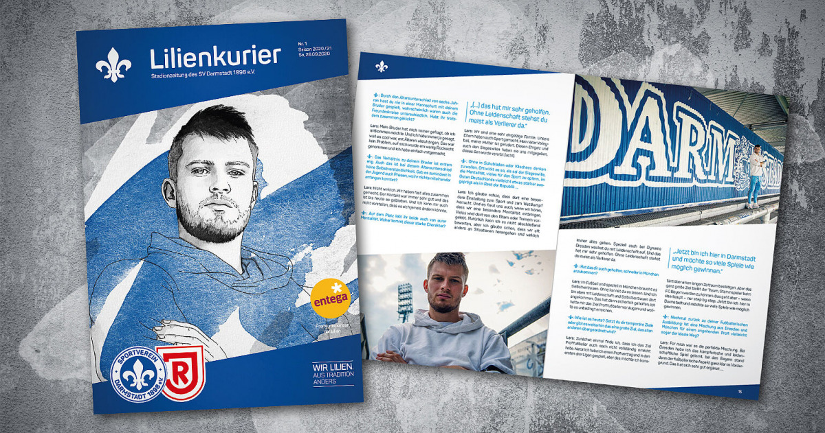 Lilienkurier zum Regensburg-Spiel