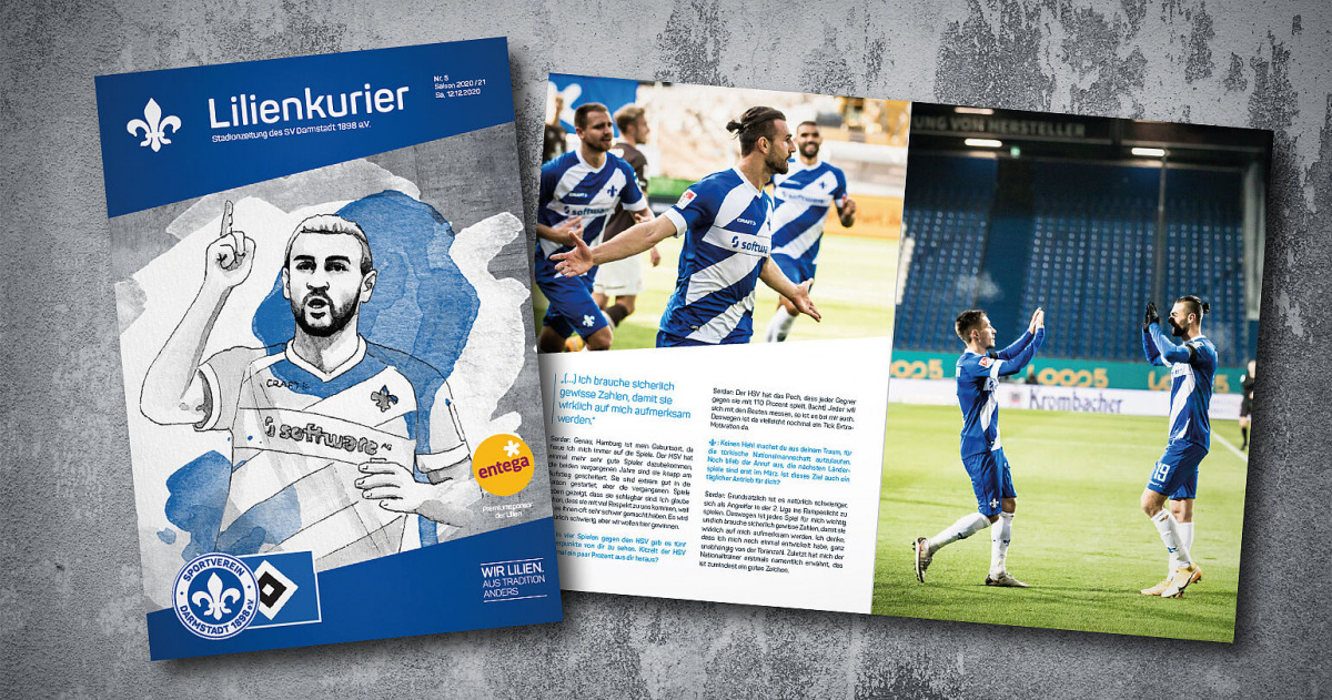 Lilienkurier zum HSV-Spiel