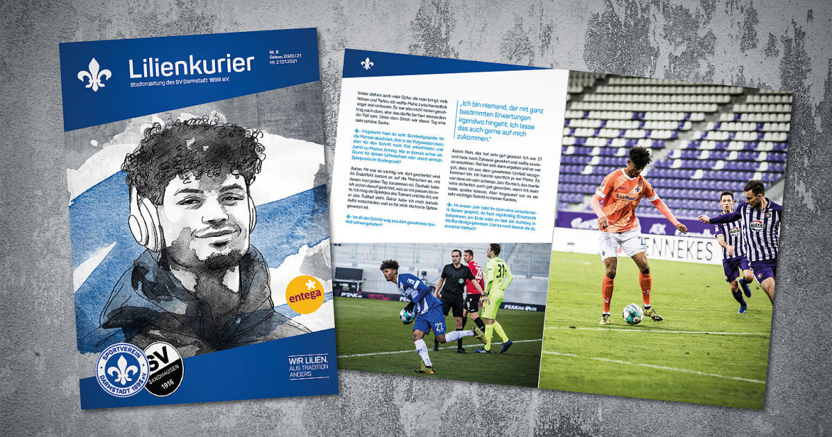 Lilienkurier zum Sandhausen-Spiel