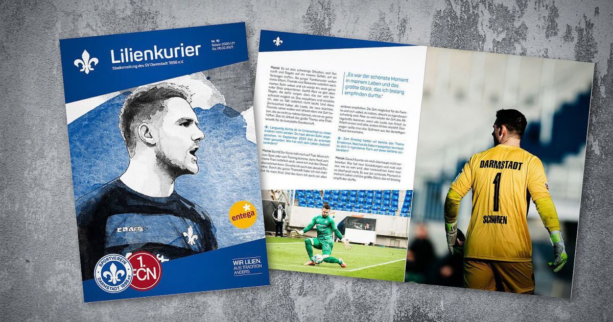 Lilienkurier zum Nürnberg-Spiel