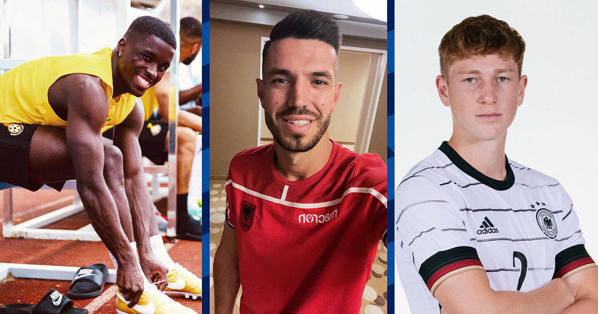 Ghana, Albanien, Deutschland: Nationalspieler im Einsatz