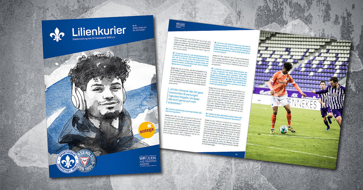 Lilienkurier zum Kiel-Spiel