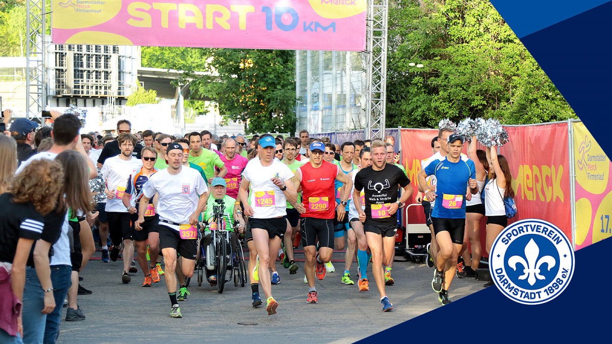 SV 98 wird Partner des Darmstädter Merck-Firmenlauf