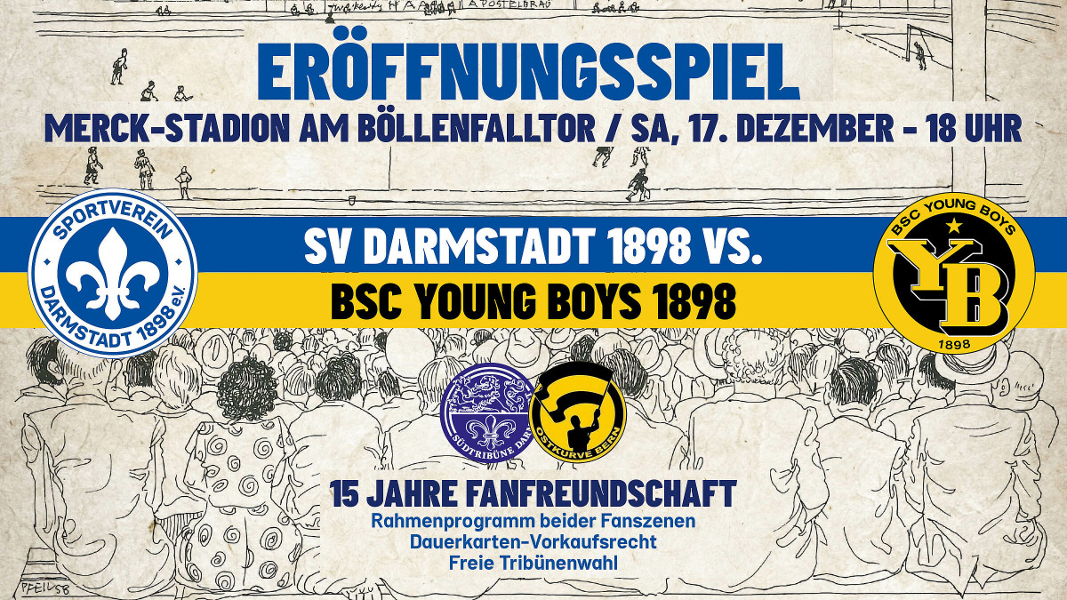 Eröffnungsspiel am Bölle: Young Boys kommen nach Darmstadt