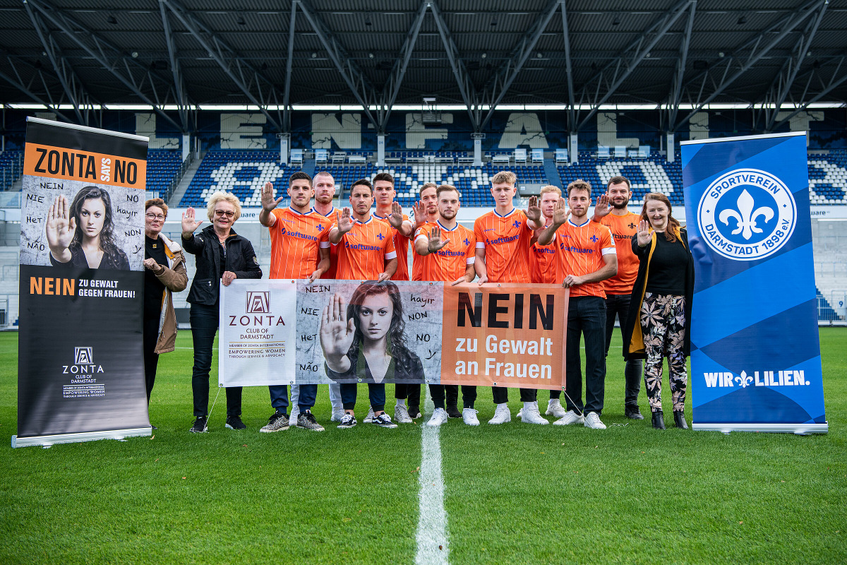 Nein zu Gewalt an Frauen