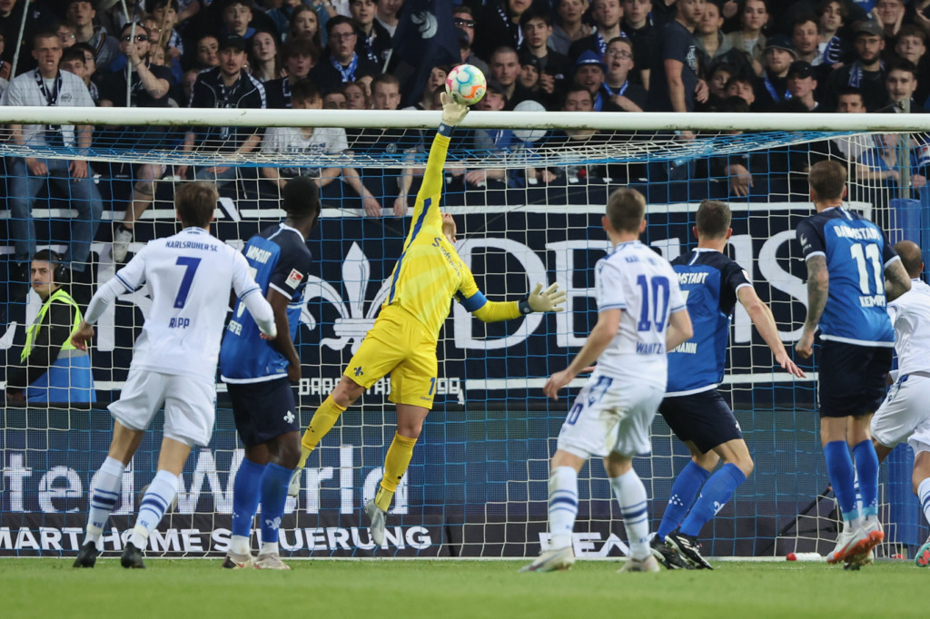 Marcel Schuhen, SV Darmstadt 98 vs. Karlsruher SC