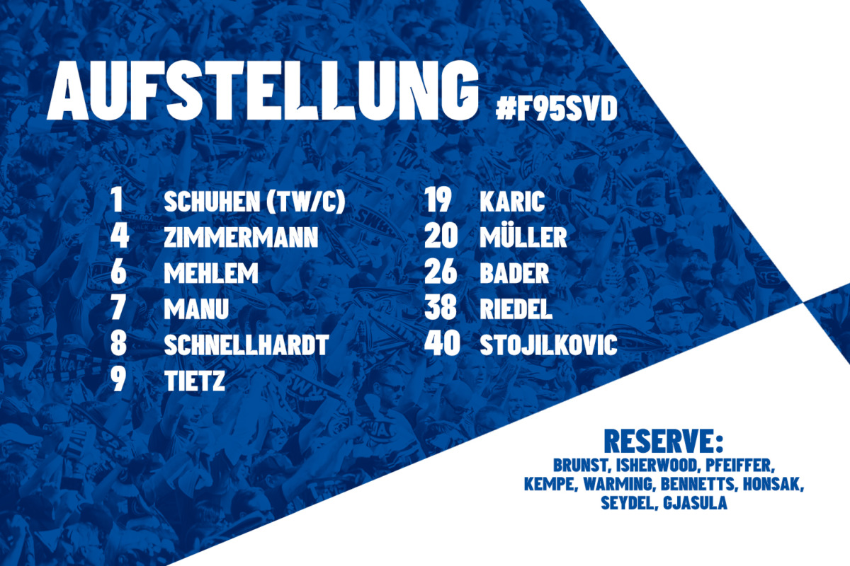 Keine Änderungen in der Startelf