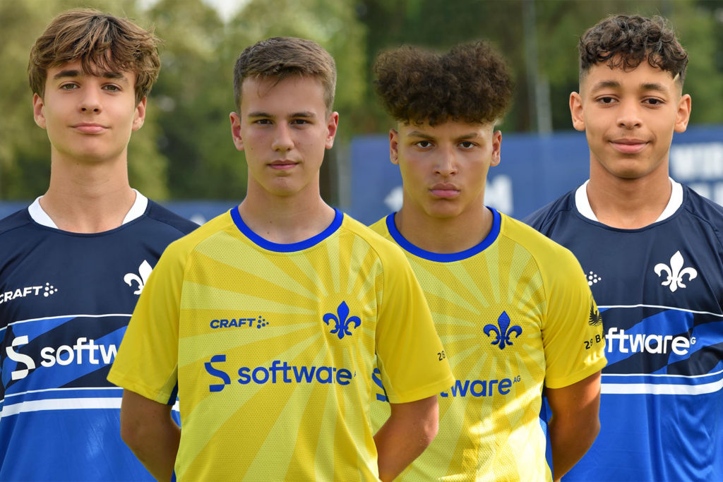 Elias Klaus, Raphael Napetschnig, Max Wendt und Othmane Elidrissi Errahhali