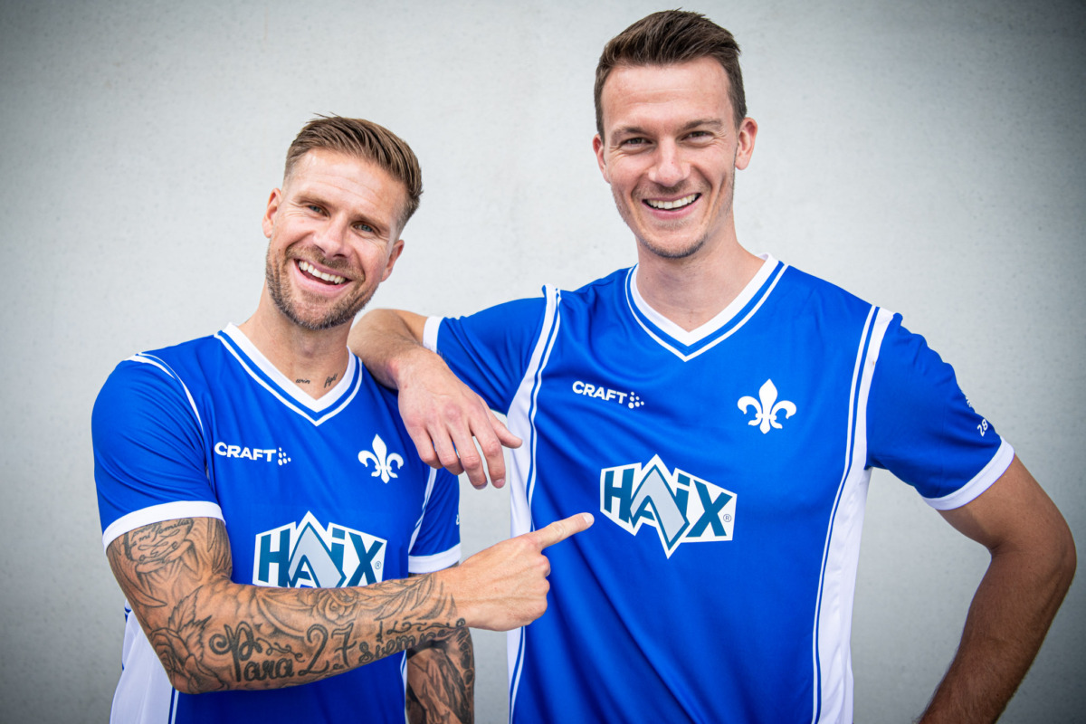 Mit HAIX als Hauptpartner: Das neue Heimtrikot der Lilien!