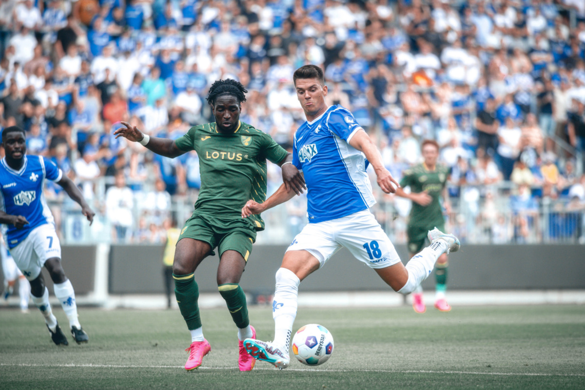 Lilien spielen gegen Norwich 0:1