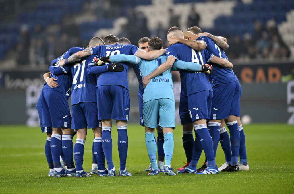 Mannschaftskreis der TSG Hoffenheim