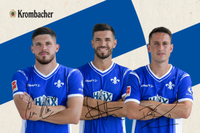 Krombacher-Autogrammstunde: Mit Karic, Schnellhardt und Gjasula