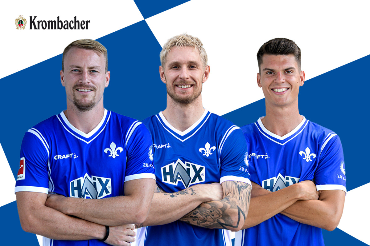 Krombacher autograph session: With Holland, Polter and Honsak