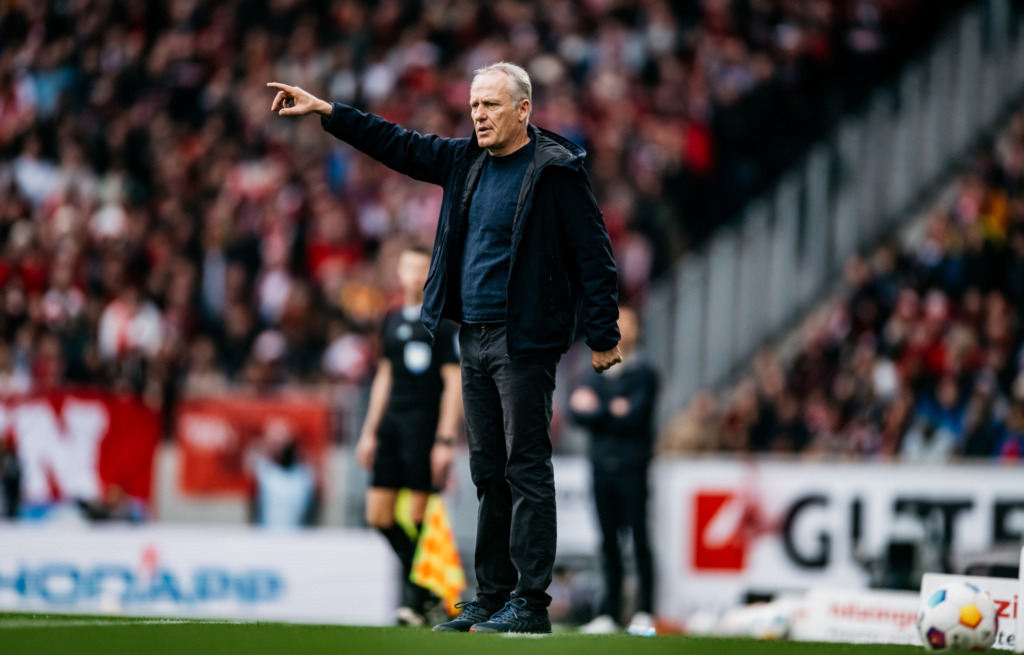SC Freiburg Trainer Christian Streich