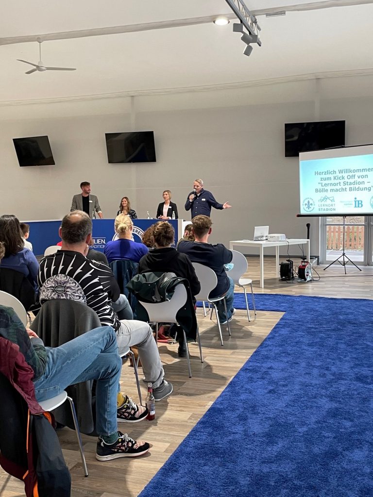 Der SVD wird Lernort Stadion – Projekt „Bölle macht Bildung“ gestartet