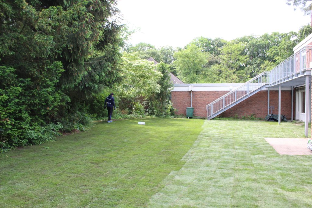 Gartenaktion mit TE Connectivity im Kinderhaus Paradies