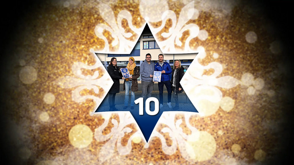 Türchen 10 – 125 Adventskalender für 125 Kinder: SV 98 beschenkt „Pfiffikus“
