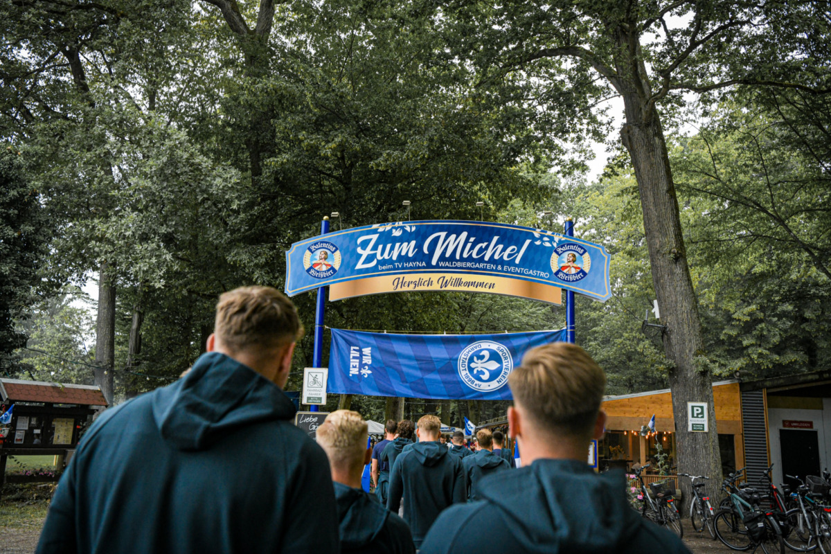 Fan barbecue evening in the training camp – fully booked!