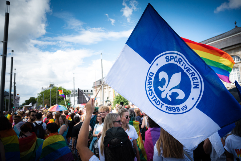 Christopher Street Day in Darmstadt.
