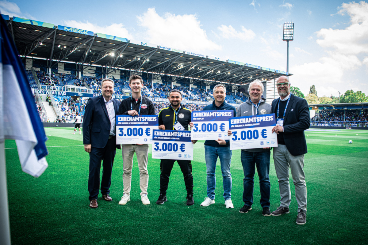 Volunteering Award 2025: Haftpflichtkasse and SV 98 honour clubs