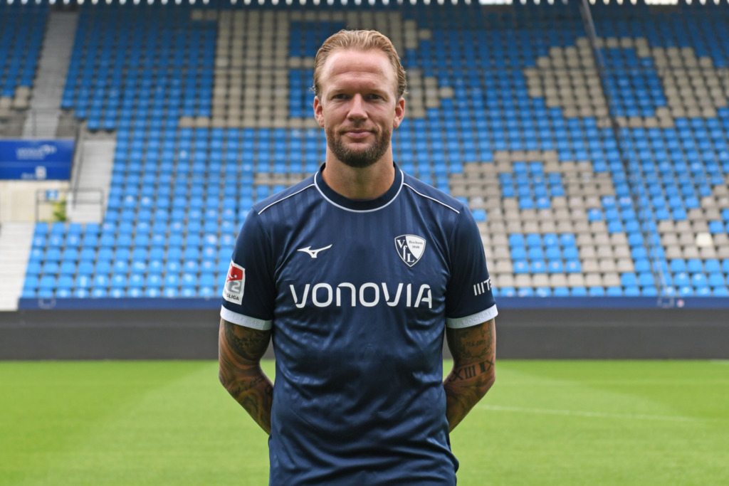 Kevin Vogt ( VFL Bochum ). GER, Fussball, Zweite Bundesliga, Teampraesentation VFL Bochum Saison 2025/26, 23.07.2025