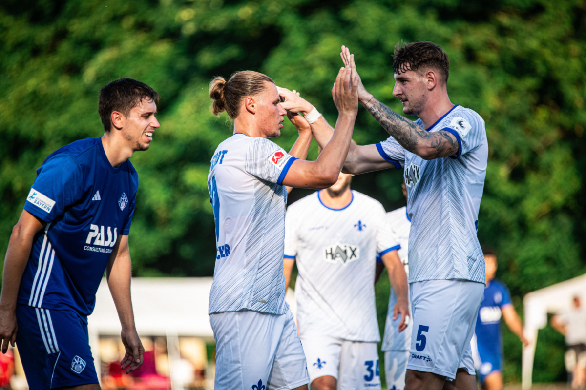 Lilies win heat test against Aschaffenburg