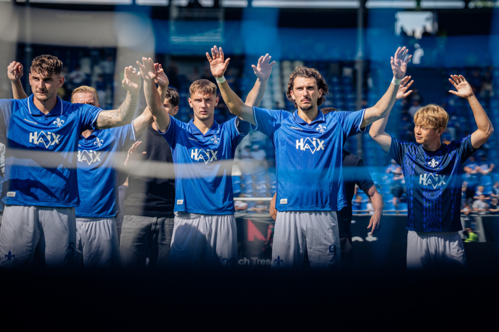 SV Darmstadt 98 nach dem Spiel gegen Hertha BSC