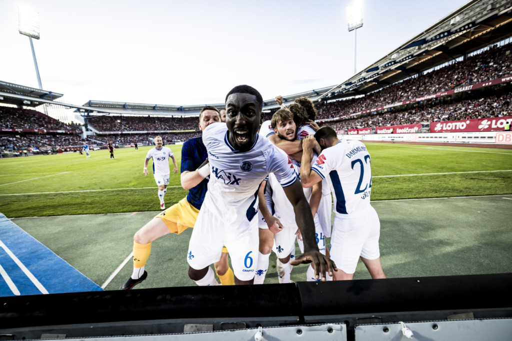 Auswärtssieg des SV Darmstadt 98 beim 1. FC Nürnberg in der Saison 2025/26