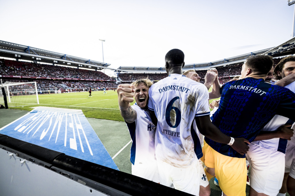 Auswärtssieg des SV Darmstadt 98 beim 1. FC Nürnberg in der Saison 2025/26