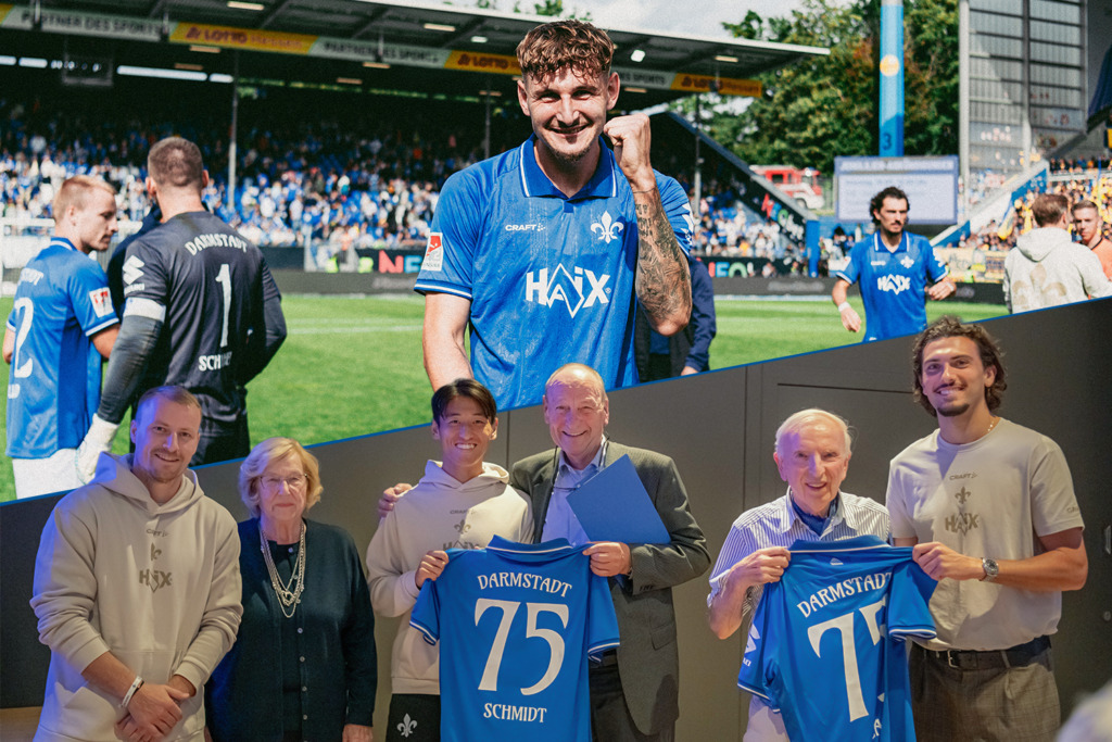 Matej Maglica jubelt, Ehrenabend beim SV 98