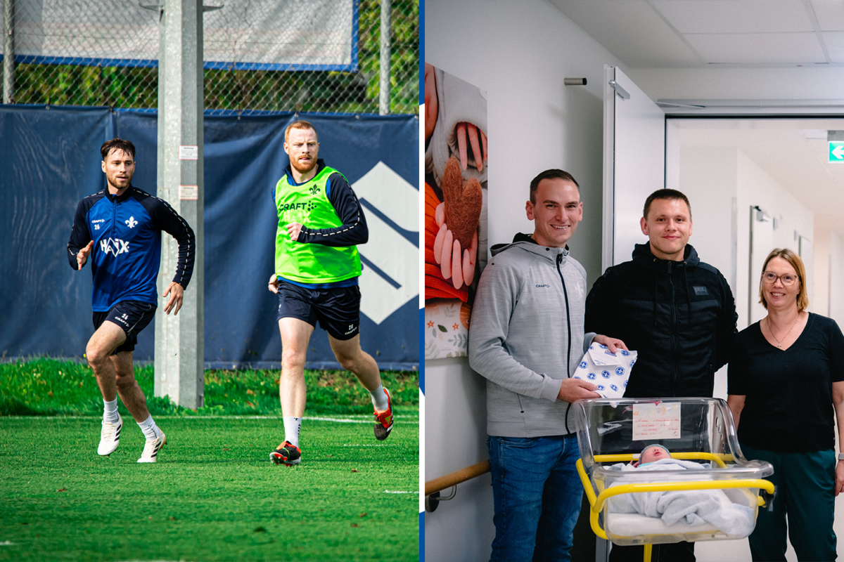 Bader & Will back in team training | Comfort blankets for newborns