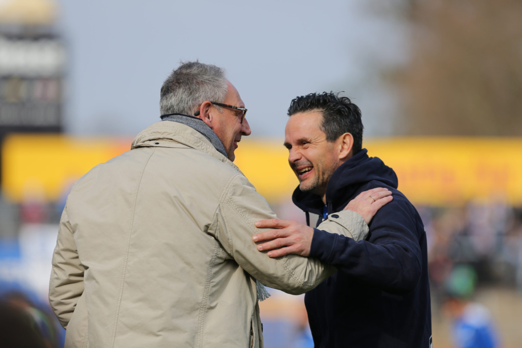 Rüdiger Fritsch mit Dirk Schuster