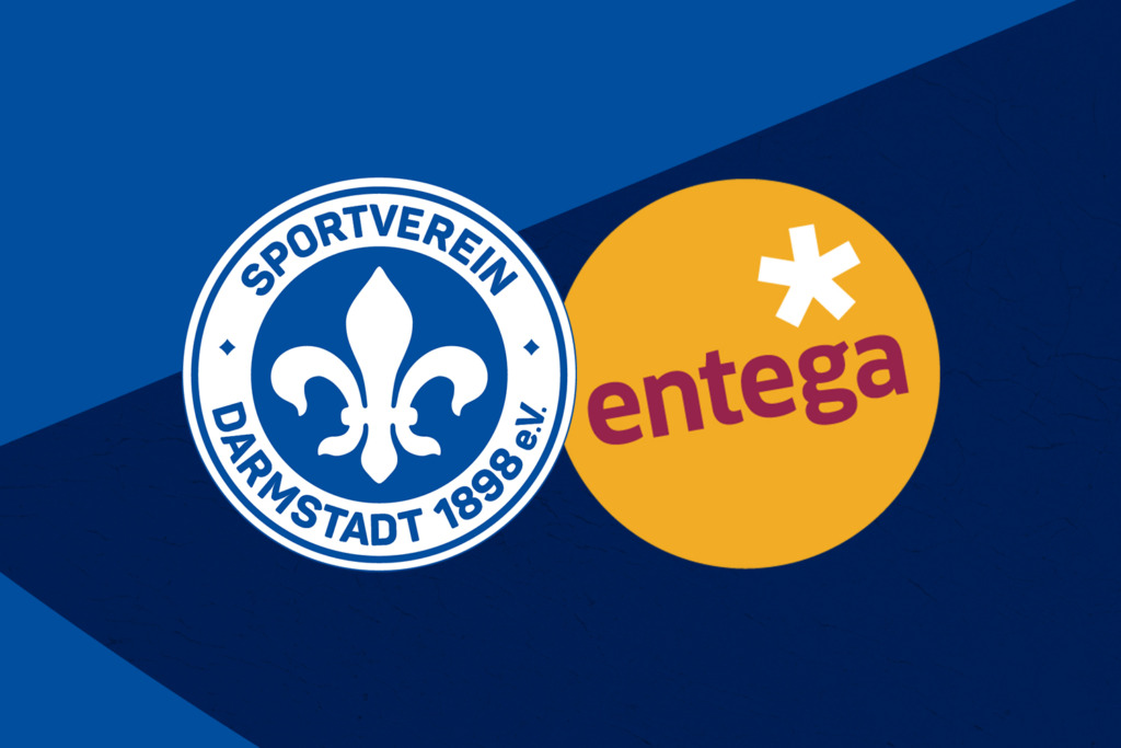 Logos: SV Darmstadt 98 und ENTEGA
