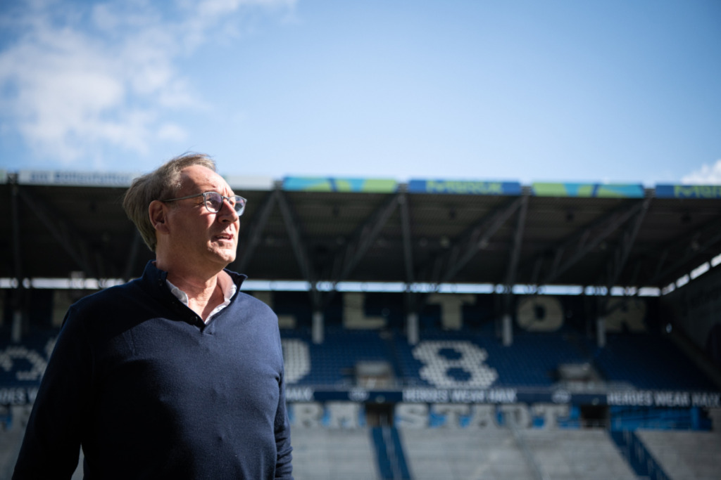 Rüdiger Fritsch im Merck-Stadion am Böllenfalltor