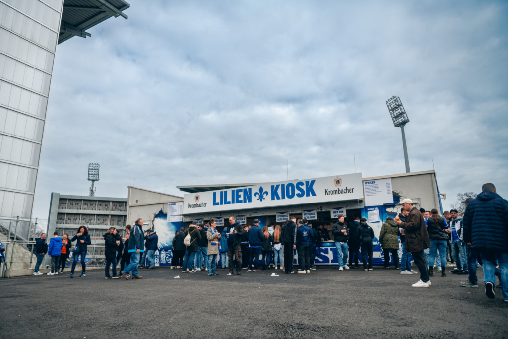Stadion-Kiosk im Merck-Stadion am Böllenfalltor