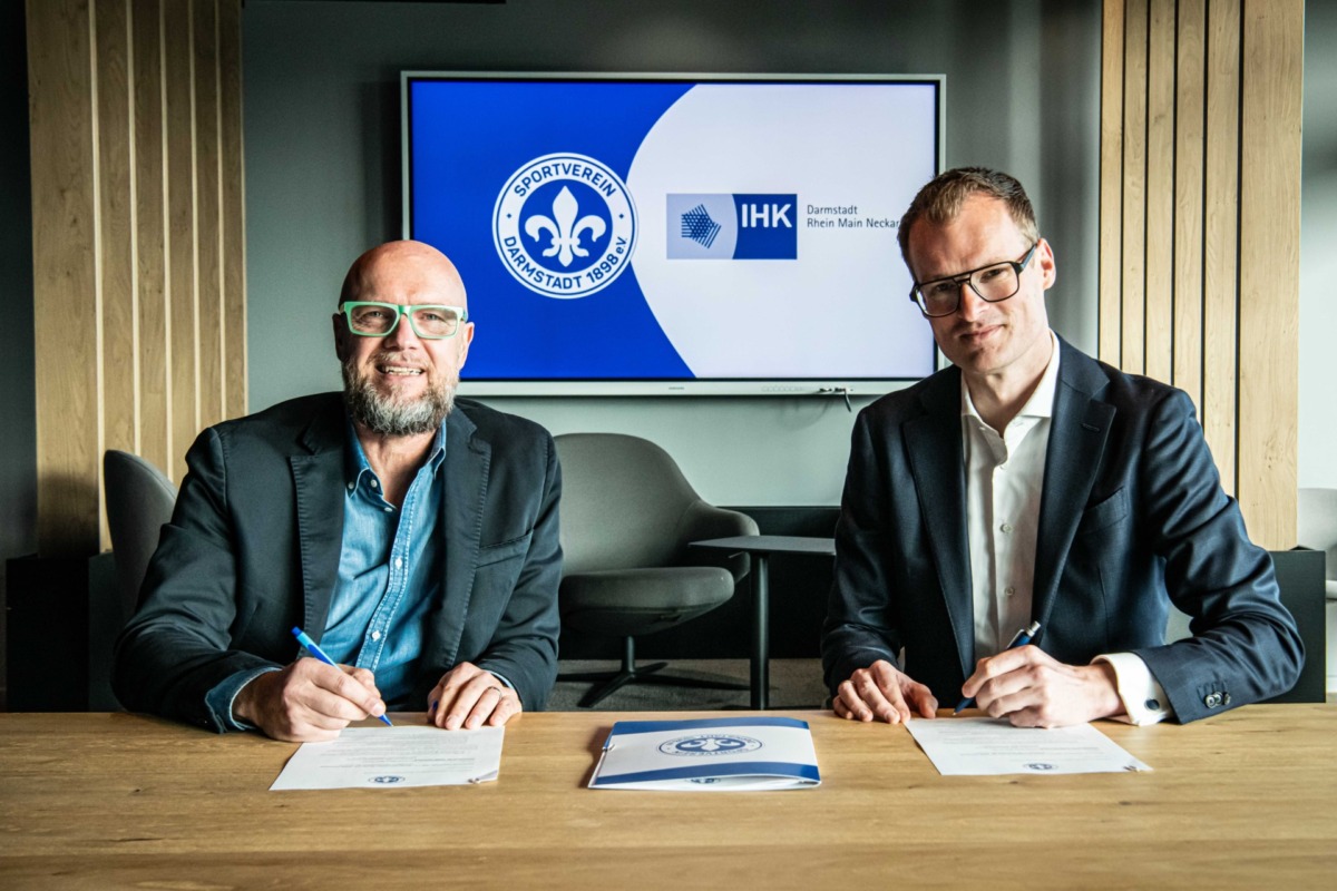 IHK Darmstadt und SV 98 schließen Kooperation zu Aus- und Weiterbildung