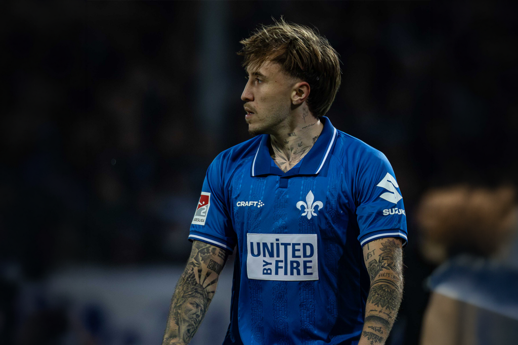 Luca Marseiler im Spiel gegen Schalke 04