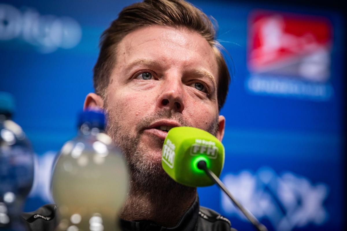 Pressekonferenz vor dem Spiel Magdeburg gegen Darmstadt