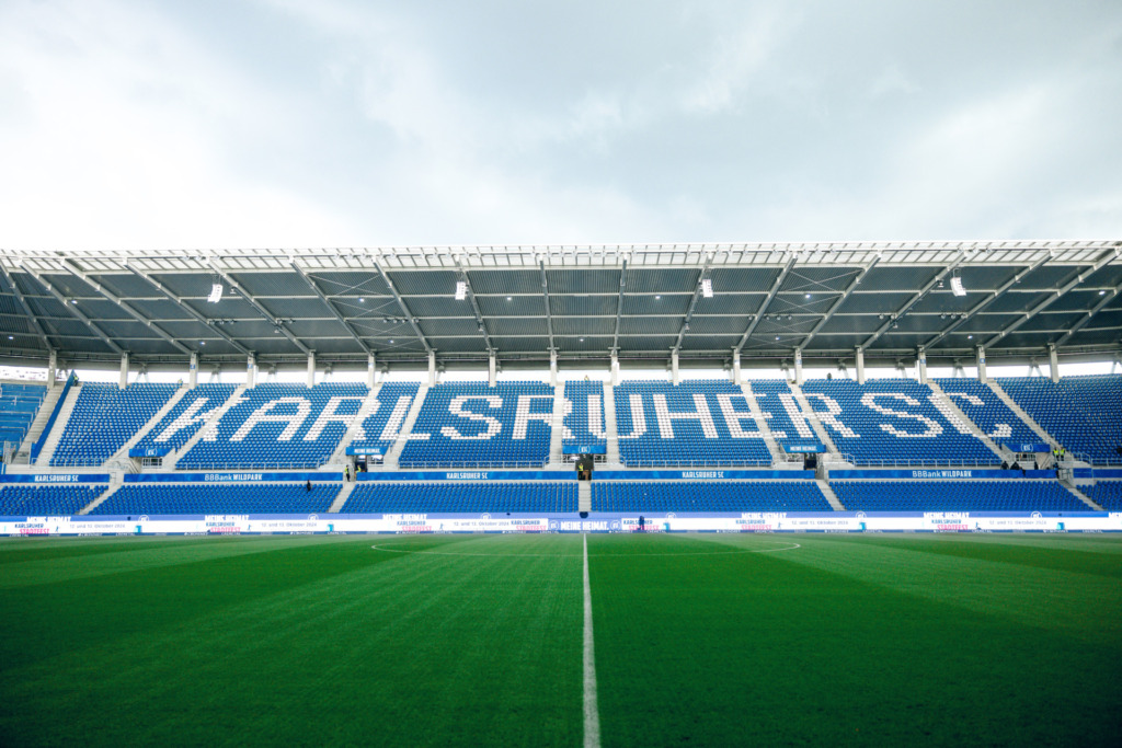 Stadion des Karlsruher SC.