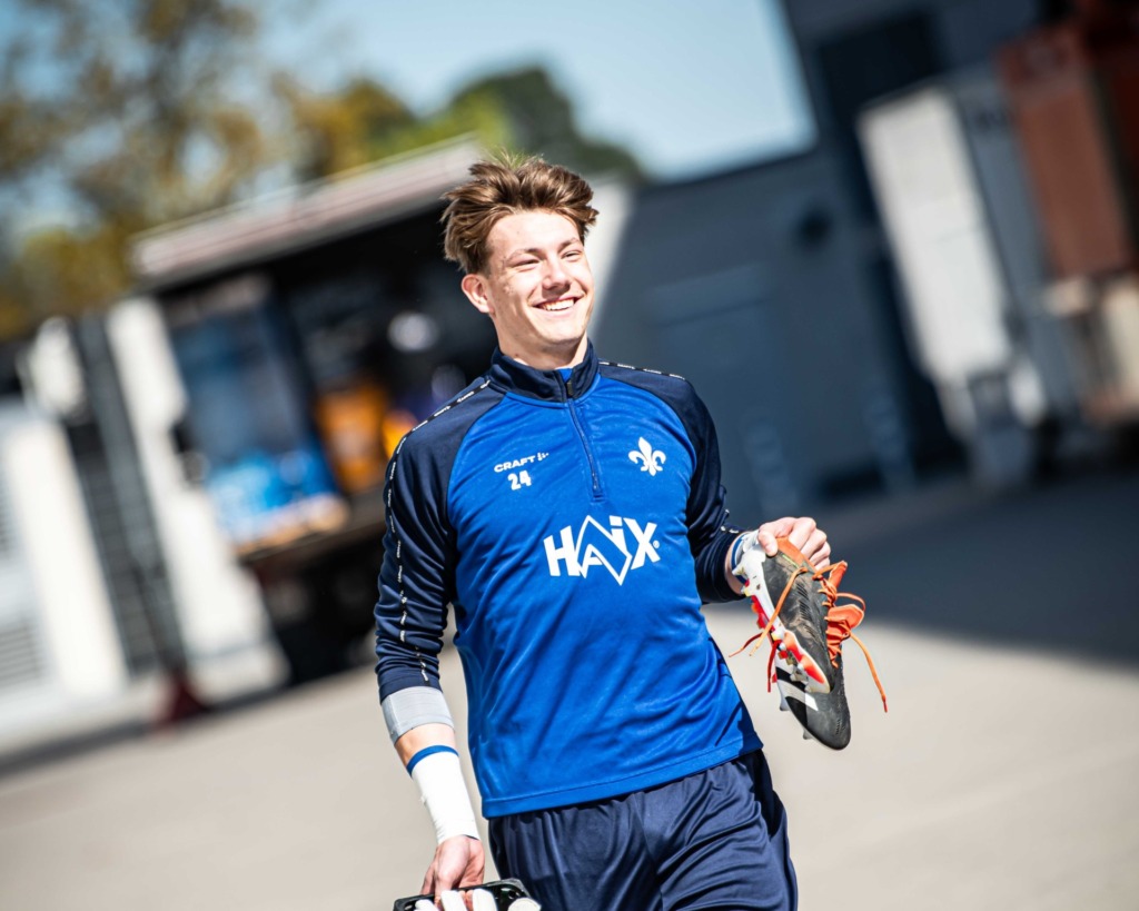 Benedikt Börner im Sonnenschein