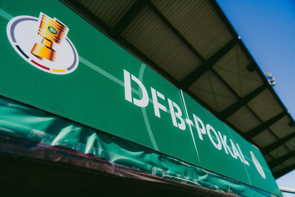 DFB-Pokal Schriftzug